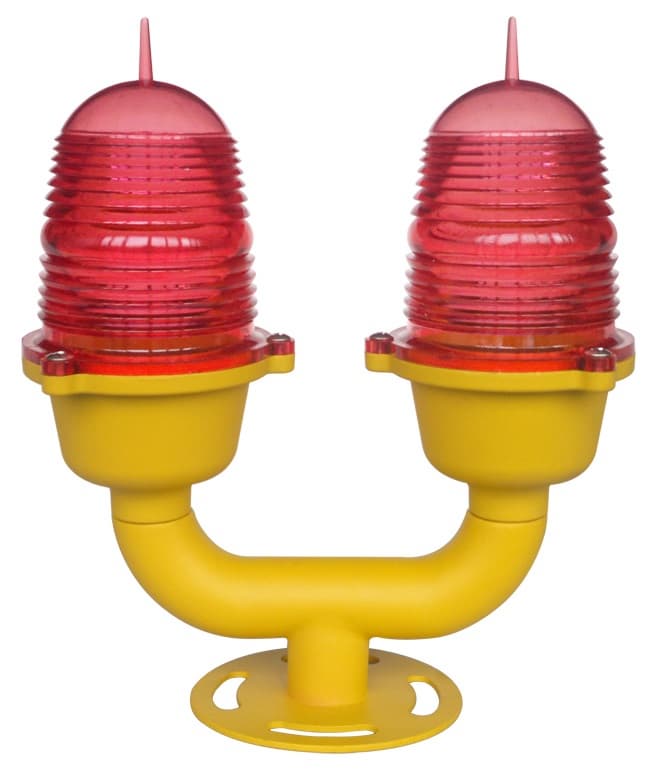 Double Aircraft Warning Lights for buildings_ Aviation Light